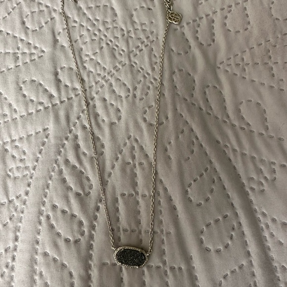 Kendra Scott Elisa Druzy Necklace with Gold Chain - Picture 2 of 4